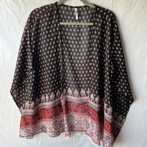 TRUTH NYC 1X Boho Open Cardigan One Size